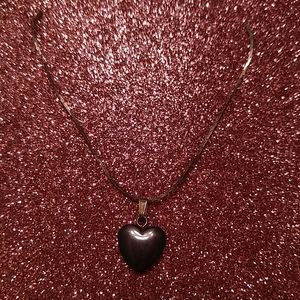 Beautiful dark grey ❤ necklace